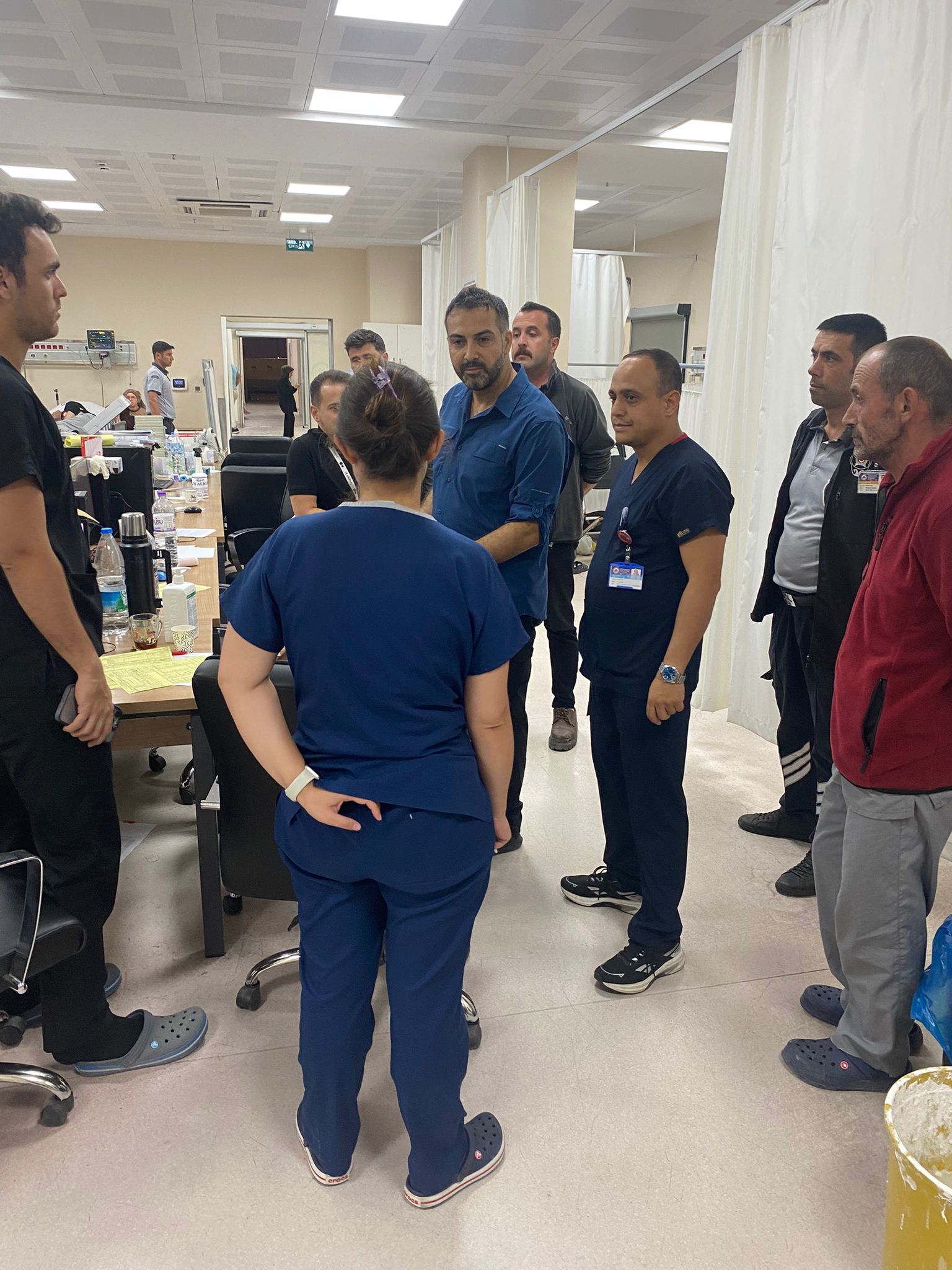 AFSÜ Hastanesi’nde Gece Temizlik Denetimi