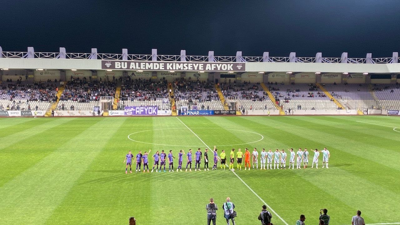 Afyonspor Uşak maçını hazır