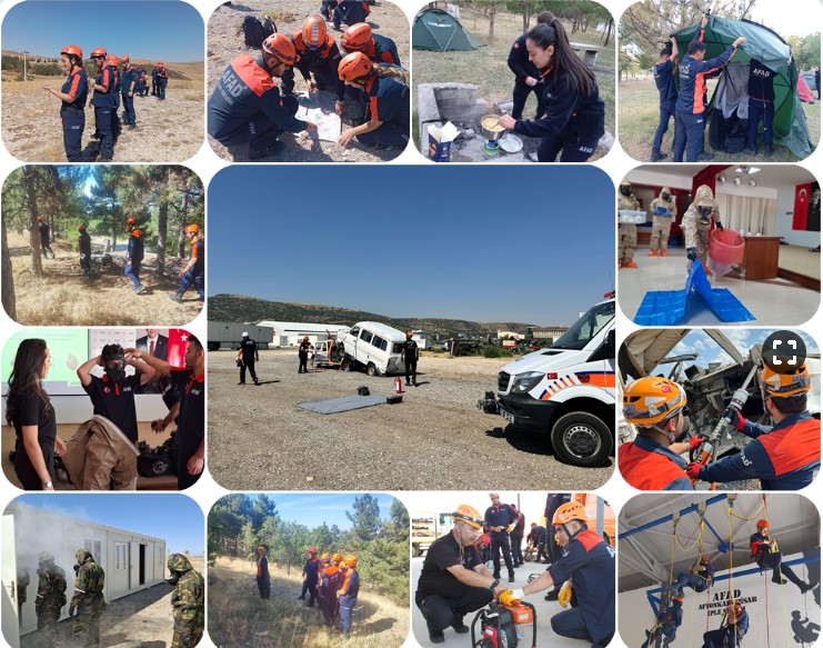 Afyonkarahisar AFAD'da Eğitimler Aralıksız Devam ediyor 