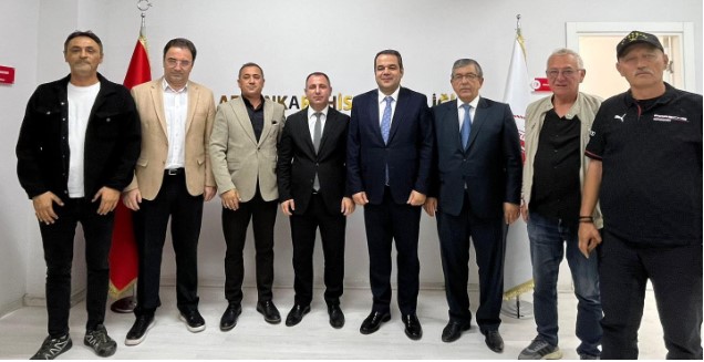 AGC'DEN TİCARET İL MÜDÜRÜ YAYLA'YA ZİYARET