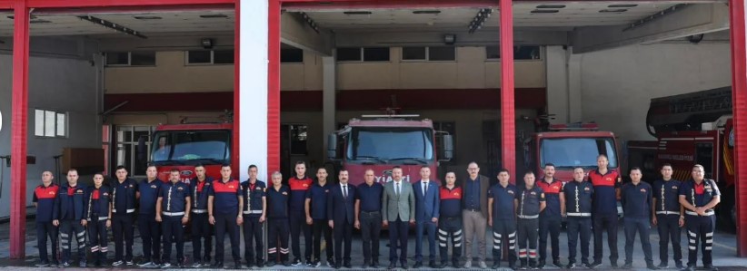 Sandıklı Belediye Başkanı Öztaş İtfaiye Personeliyle Bir araya Geldi.
