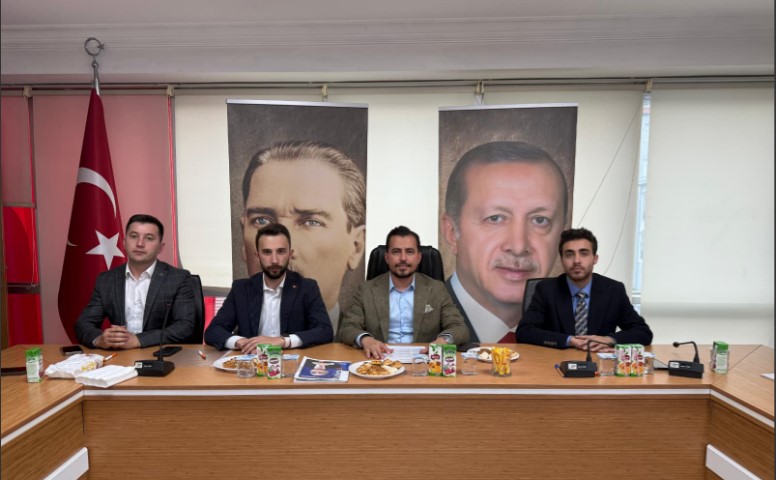 BAŞKAN İNTEPE VE EKİBİ MKYK ÜYESİ ŞİŞMAN'I AĞIRLADI