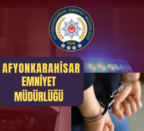 Afyonkarahisar’da 48 Farklı Suç Dosyasından Aranan Şahıs Yakalandı