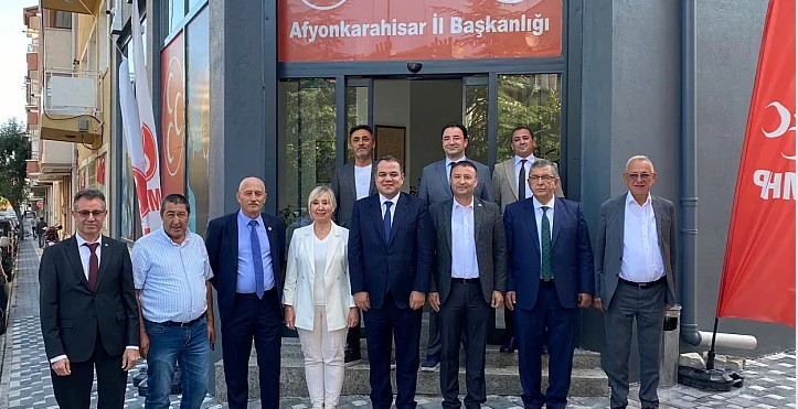 AGC'den MHP İl Başkanı Kahveci'ye Ziyaret: Basın Toplumun Ortak Sesi Olmalı
