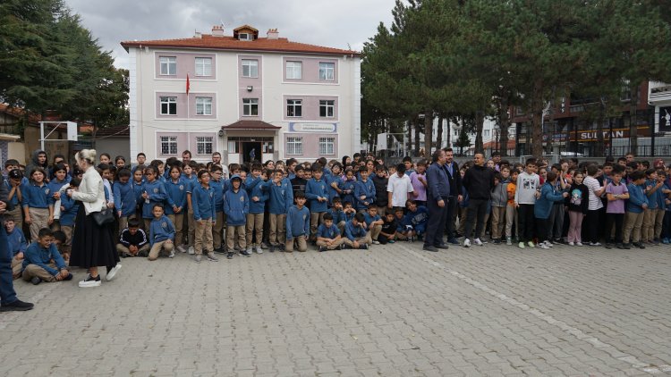Şuhut’ta düzenlenen itfaiye tatbikatı.