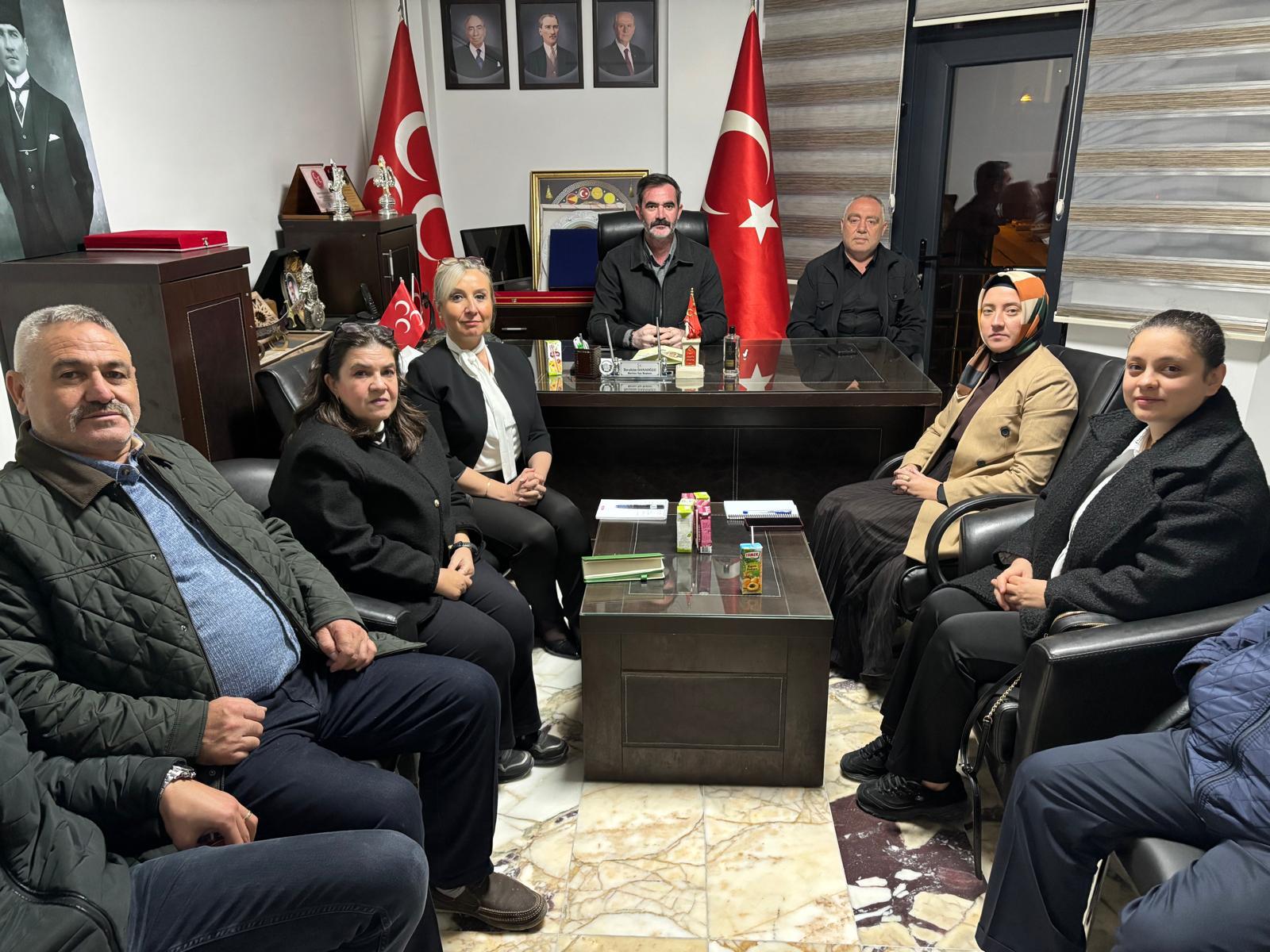 MHP Afyonkarahisar TeşkilatlarıSaha Çalışmalarına Devam ediyor.