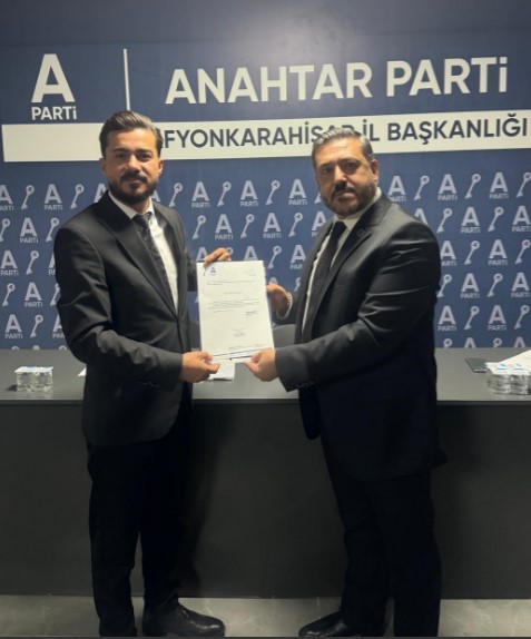 Anahtar Partisi  Bolvadin İlçe Başkanlığına Ahmet Postal atandı.
