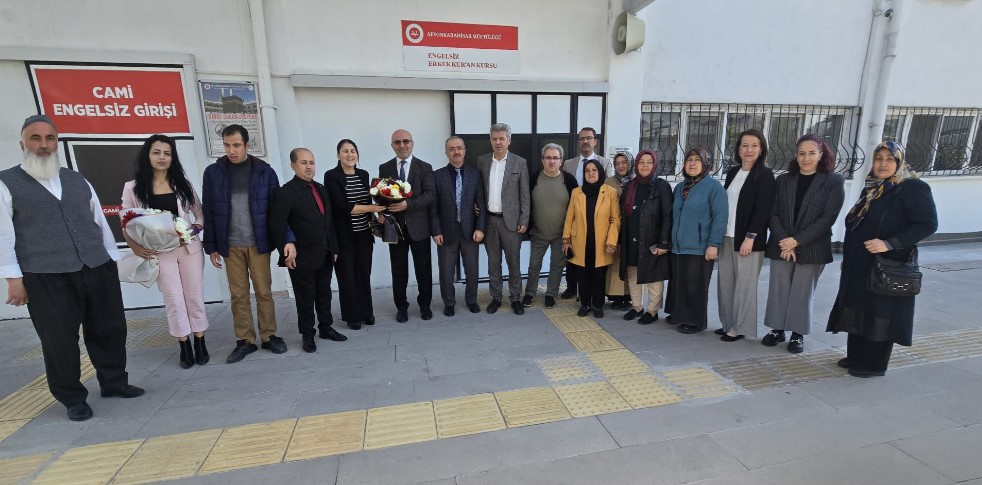 Engelli Dernek Başkanlarından İl Müftüsü’ne Ziyaret ve Tebrik