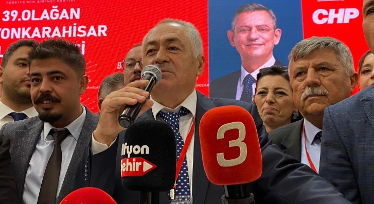 Cumhuriyet Halk Partisi (CHP) Afyonkarahisar'da İl Başkanı Hasan Karadeniz dedi