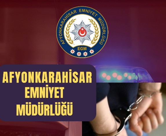 Afyonkarahisar’da Cezaevi Firarisi  Yakalandı.