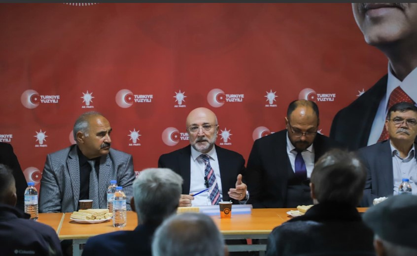 İL BAŞKANI ŞAHİN BAYAT’TA TEŞKİLATLA BİR ARAYA GELDİ