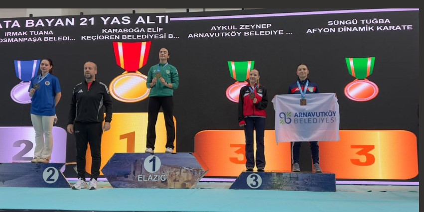Karate’de Gururlandıran Başarı: Tuğba Süngü Türkiye 3.’sü Oldu