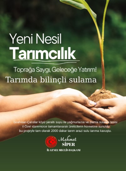 İSÇEHİSAR - Çalışlar Köyü Sulama Tesisiyle 2.000 Dekar Alan Sulu Tarıma Kavuştu