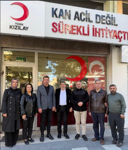 AFYONKARAHİSAR'DA AK PARTİ İL BAŞKANLIĞI'NDAN KAN BAĞIŞI