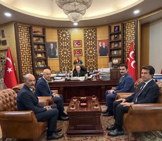 Türkiye Bisiklet Federasyonu’ndan MHP Genel Başkanı Devlet Bahçeli’ye Ziyaret