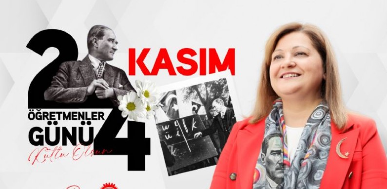 AFYONKARAHİSAR BELEDİYE BAŞKANI BURCU KÖKSAL’IN 24 KASIM ÖĞRETMENLER GÜNÜ MESAJI