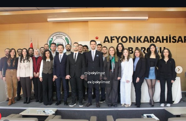 Afyonkarahisar Barosu Genç Avukatlar Meclisi 2'nci Olağan Genel Kurulu ve Seçimini Gerçekleştirdi.