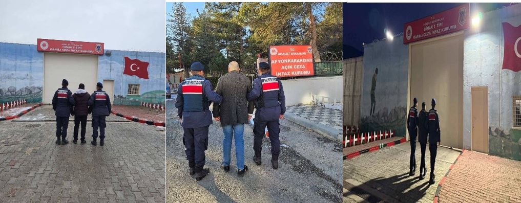 Afyonkarahisar’da Jandarmadan Aranan Şahıslara Yönelik Operasyon: 24 Kişi Yakalandı