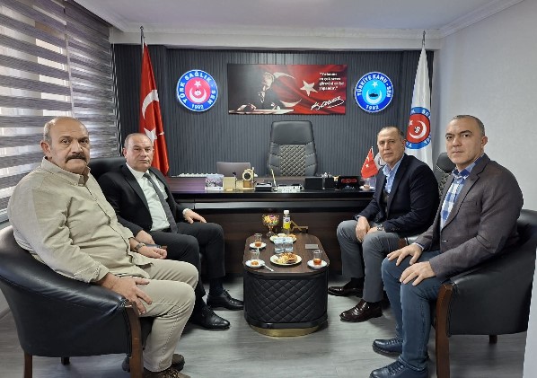 Afyonkarahisar Devlet Hastanesi Başhekiminden Türk Sağlık-Sen’e Ziyaret