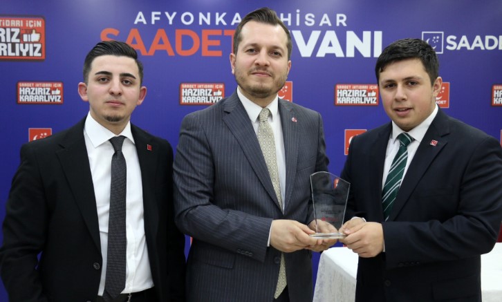 GENÇ SAADET AFYON’DA BAYRAK DEĞİŞİMİ