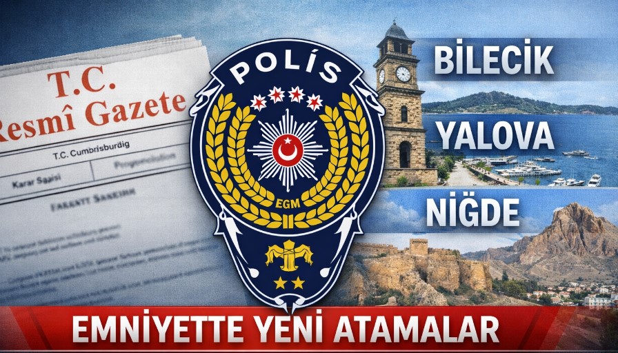 Emniyet Teşkilatında Atama Kararları Resmî Gazete’de Yayımlandı