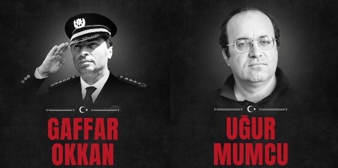Uğur Mumcu ile Diyarbakır Emniyet Müdürü Gaffar Okkan’ı saygı, özlem ve minnetle anıyoruz.