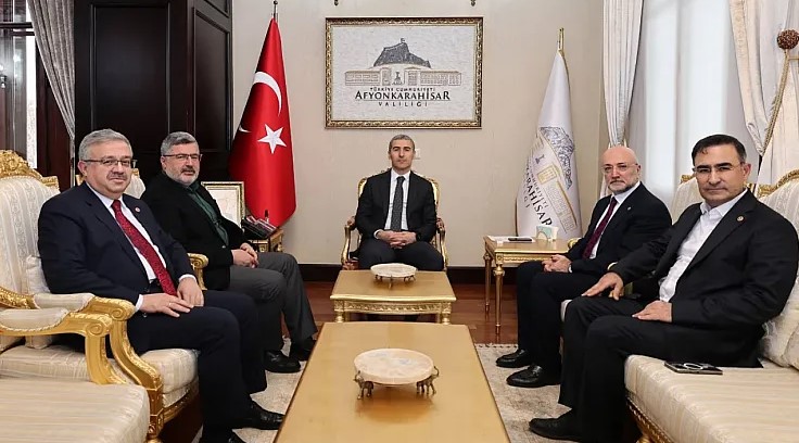  AK Partili Vekillerden, Vali Aktaş'a Hayırlı Olsun Ziyareti